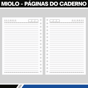 Caderno Capa Dura A5 personalizado Empresarial