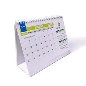 Calendário de mesa Premium