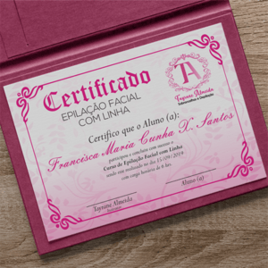 Certificado A5 Couchê 300g Frente e Verso Coloridos Sem Verniz Couchê 300g A5 - 15x21cm 4x4 - Frente e Verso Coloridos  Sem Verniz 