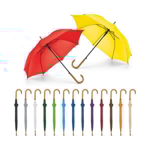 Guarda-chuva em poliéster 190T com abertura automática      