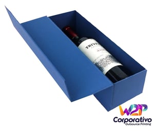 Caixa Tampa Imã - 33x9,5x10cm - Personalizada - Ideal para Vinho      