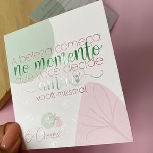 Cartão Postal 9x10cm Couchê 250g Laminação Fosca + UV Localizado (4x0)
