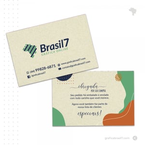 Cartão Postal 9x10cm Reciclato 240g Sem Verniz (4x4) Reciclato 240g 9x10cm 4x4 - Colorido Frente e Verso  Sem Verniz 