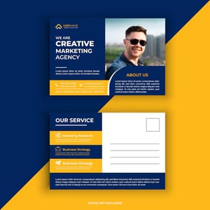 Cartão Postal 15x10cm Couchê 250g UV Total Frente (4x4)