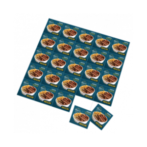 Folha Cupom de Desconto com 25 Cupons Couchê 120g Frente Colorida Couchê 120g 21x21cm 4x0 - Apenas a Frente Colorida Sem Verniz Serrilha - Cupom de Desconto 