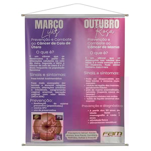 Banner trabalhos acadêmicos padrão ABNT 90x120 cm em lona Lona 380 g/m² 90x120 cm 4x0 cores (colorido frente e verso sem impressão) Fosco Refile manual, bolsa em solda eletrônica, bastão de madeira, estirante e ponteiras plástica Sem opção de extras