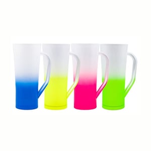 CPA004 Caneca Slim Copazo Degradê de Acrílico Acrílico Capacidade - 400ml Impressão 1 cor   