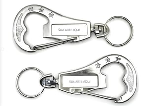 CH016 Chaveiro Metal Metal     *Mínimo 30 peças*