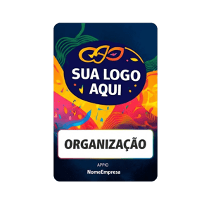 CRACHÁ CREDENCIAL PARA EVENTO (Só frente)