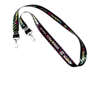 CORDÕES PARA CREDENCIAL  Cordão 20mm 4x4 (Colorido Frente e Verso)   Com Clip Mosquetão - Personalização a sua escolha!