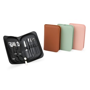 Kit Manicure 10 Peças   Medidas aproximadas para gravação (CxL):  10 cm x 5 cm   