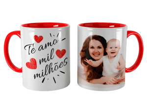 Caneca personalizada Porcelana 325ml    Personalização a sua escolha!
