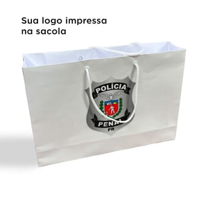 Sacola tamanho 35x24x9cm em papel offset 150g com ilhós e cordão offset 150g 35x24x9cm 4x0   