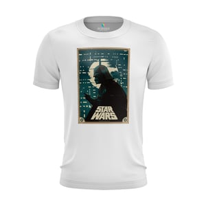 Camiseta BRANCA Personalizada Tecido Poliéster Estampa Colorida A4 Impressão apenas na frente Sublimação  