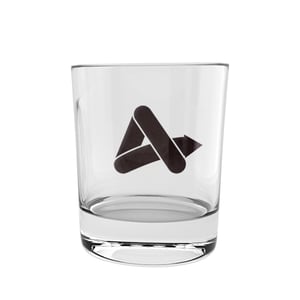 Copo Whisky Vidro Transparente 200ml Sublimação   