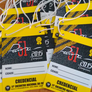 Credencial para Eventos em Papel