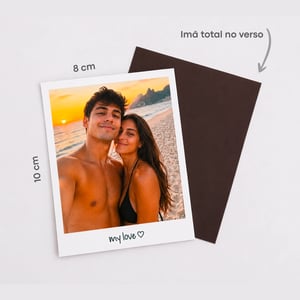 Foto Ímã Polaroid 10x8cm Lembrancinha