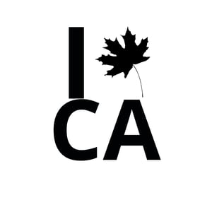 Adesivo Para Carro Eu Amo Canadá ADESIVO VINIL    