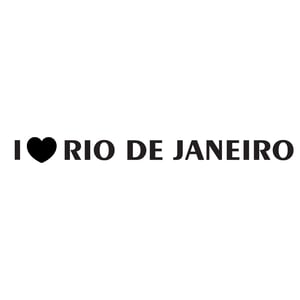 Adesivo Para Carro Eu Amo Rio de Janeiro ADESIVO VINIL    