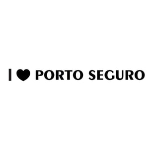 Adesivo Para Carro Eu Amo Porto Seguro ADESIVO VINIL    