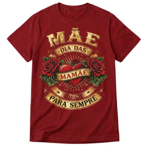 Camiseta Personalizada- Dia das Mães
