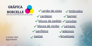 Banner personalizado II      Limite de 20 Unidades