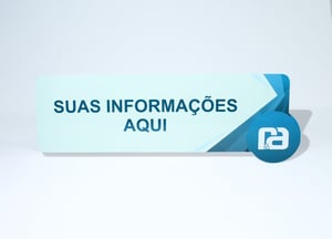 Placa de Sinalização indendificação de Porta Empresa 25x10cm