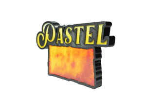 Luminoso Led Pastel Decoração Pastelaria Placa Letreiro Iluminado