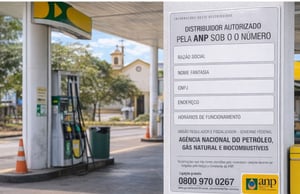 Placa ANP Quadro de Avisos – Revendedor Autorizado ANP 50x70cm