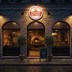 Luminoso Redondo Externo 90cm 1 face