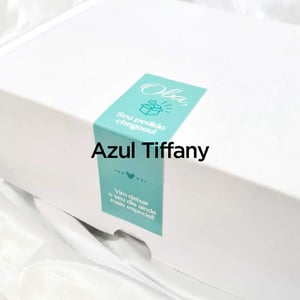 Adesivo Decorativo Vinil 2,7x8,5cm | Etiqueta Elegante para Embalagens | Pronta Entrega