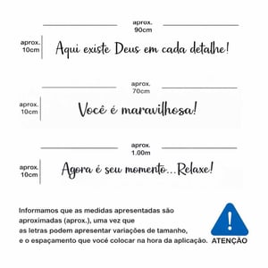 Frases Decorativas Acrílico Espelhado 2mm Letras Parede Alto Brilho Fácil Aplicação Com Fita Dupla Face