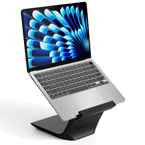 Suporte Notebook até 17” Ergonômico | Base para Notebook e Tablet Slim Antiderrapante Mesa