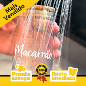 Etiquetas Adesivas para Mantimentos 9x4cm | 24 Unidades | Vinil Transparente à Prova D’Água