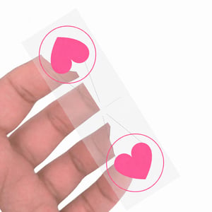 Etiquetas Lacre Adesivo Transparente 3,5x10cm | Segurança c/ Picote | 100 a 300 Unidades