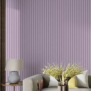 Adesivo de Parede Ripado 3D 50cm Autocolante Lavável Alta Qualidade Decorativo