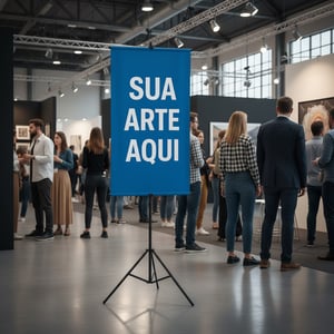 Banner Com Suporte Completo Com Sua Arte 80x180 Cm