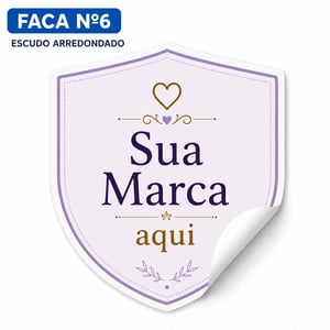 1000 Etiquetas Adesivas Personalizadas 4x4cm | Rótulos para Produtos e Embalagens