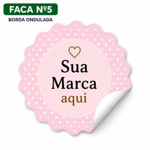 1000 Etiquetas Adesivas Personalizadas 4x4cm | Rótulos para Produtos e Embalagens