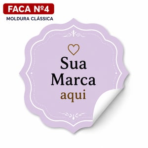 1000 Etiquetas Adesivas Personalizadas 4x4cm | Rótulos para Produtos e Embalagens
