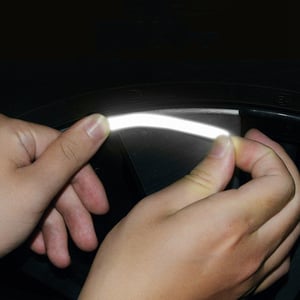 Adesivo Refletivo para Carro Moto Bike Alta Visibilidade 300m 20 peças