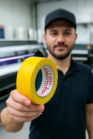 Fita Dupla Face Papel Crepado Rolos com 50 metros e 45 mm largura    