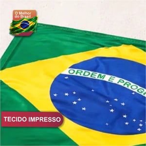 Bandeira Do Brasil Grande Microfibra