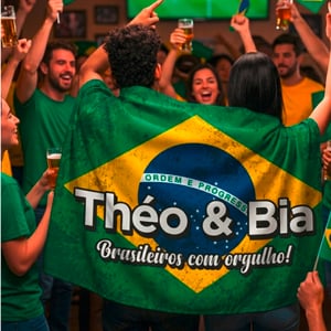 Bandeira Raiz Brasileira Tecido Oxford Personalizado Estampa Colorida  Corte Reto 