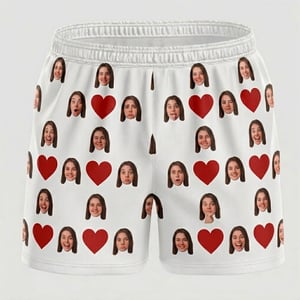 Cueca Samba Canção Personalizada Tecido 100% Poliéster  Estampa Colorida   