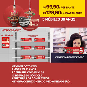Kit Mini Sorte Real- 30 Anos - Avulso