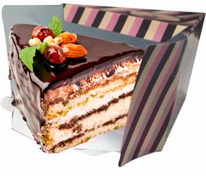 Embalagem Fatia Tortas e Bolos