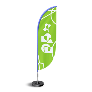 Wind Banner Completo para Piso