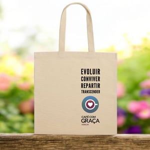 ECOBAG EM ALGODÃO CRÚ - PERSONALIZADA      