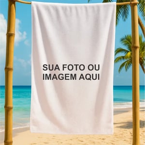 TOALHA DE PRAIA PERSONALIZADA      